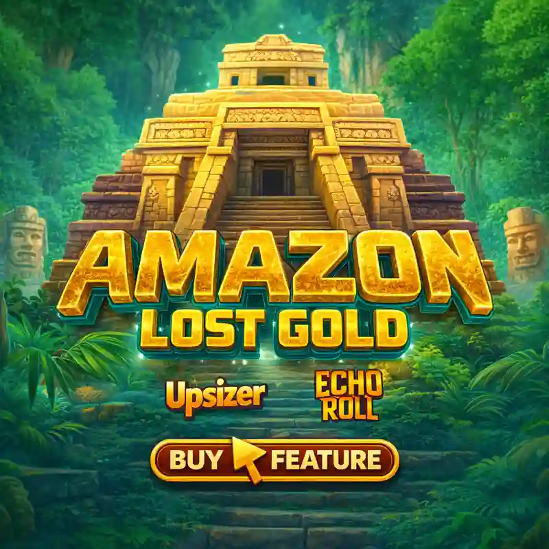 Amazon - Lost Gold slot game interface at jljl44 casino